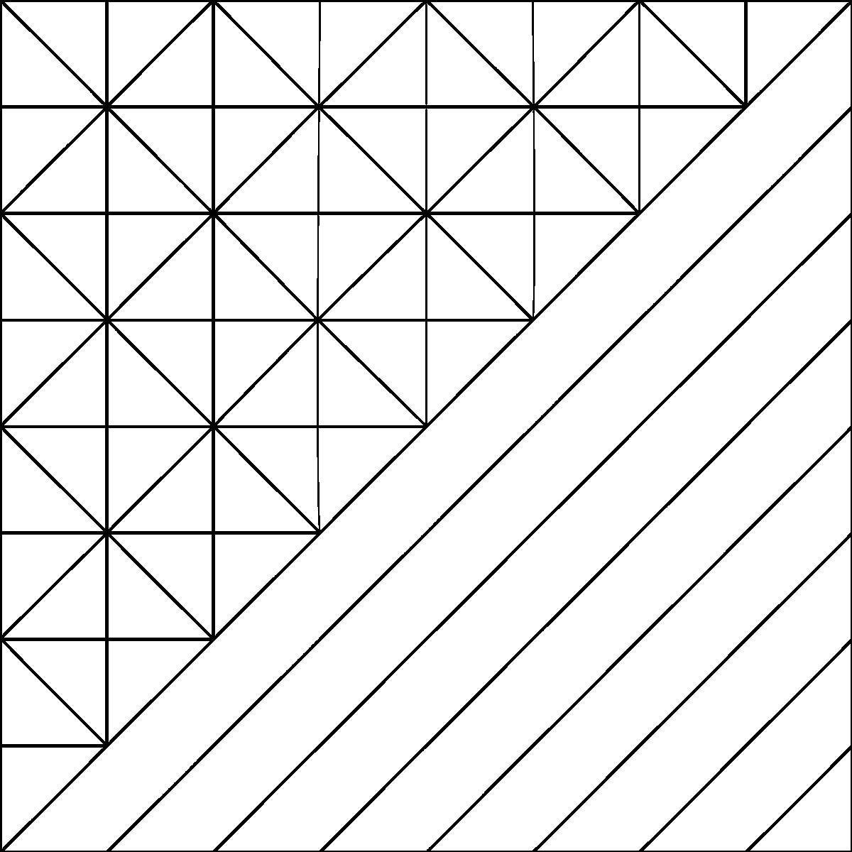 Pattern 77, Carnival Time barn quilt pattern thumbnail